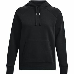 Under Armour RIVAL FLEECE HOODIE Hanorac damă, negru, mărime imagine