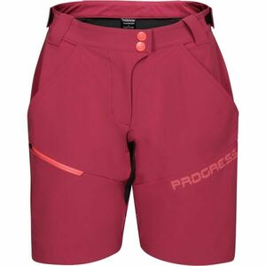 PROGRESS GENIA BIKE SHORTS Pantaloni scurți ciclism femei, mov, mărime imagine