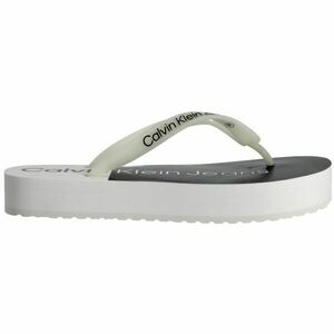 Calvin Klein BEACH SANDAL FLATFORM Șlapi de damă, alb, mărime imagine