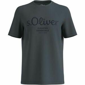 s.Oliver RLBS T-SHIRT SS NOOS Tricou pentru bărbați, gri închis, mărime imagine