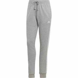 adidas ESSENTIALS 3-STRIPES FRENCH TERRY CUFFED Pantaloni de trening petru femei, gri, mărime imagine