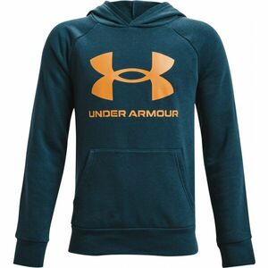 Under Armour RIVAL FLEECE HOODIE Hanorac băieți, albastru, mărime imagine