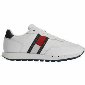 Tommy Hilfiger TOMMY JEANS LEATHER RUNNER ESS Încălțăminte casual bărbați, alb, mărime imagine