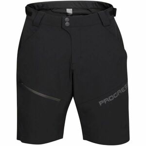 PROGRESS GENIUS BIKE SHORTS Pantaloni scurți de ciclism bărbați, negru, mărime imagine