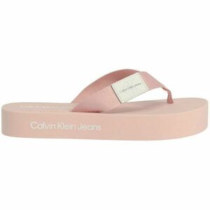 Calvin Klein FLATFORM FLIPFLOP Șlapi de damă, roz, mărime imagine