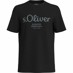 s.Oliver RLBS T-SHIRT SS NOOS Tricou pentru bărbați, negru, mărime imagine