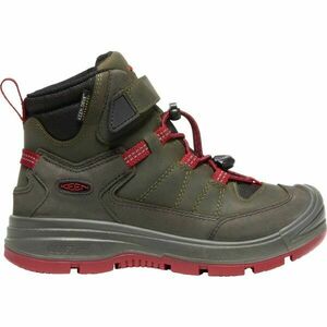 Keen REDWOOD MID WP YOUTH Încălțăminte de copii, kaki, mărime 32/33 imagine