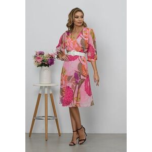 Rochie moderna, cu imprimeu floral imagine