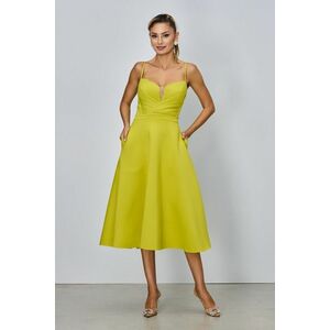 Rochie eleganta Enia Lime imagine