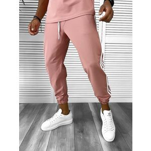 Pantaloni de trening roz B9298 P18-4.2 imagine