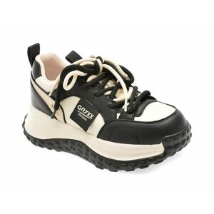 Pantofi casual GRYXX negri, A817, din piele ecologica imagine