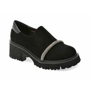 Pantofi casual GRYXX negri, C28, din piele intoarsa imagine