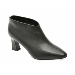 Botine elegante EPICA negre, 27801, din piele naturala imagine