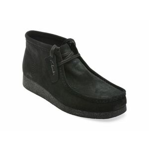 Ghete casual CLARKS negre, WALEVBT, din piele intoarsa imagine