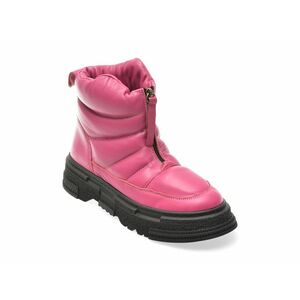 Ghete casual MOLLY BESSA fucsia, 4284003, din piele naturala imagine