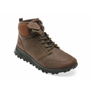 Ghete casual CLARKS maro, ATLTRUW, din piele naturala imagine