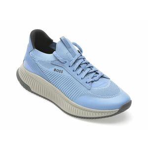 Pantofi sport BOSS albastri, 3113, din material textil imagine