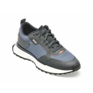 Pantofi sport BOSS albastri, 3195, din material textil imagine