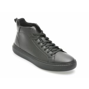 Ghete casual GEOX negre, U465WB, din piele naturala imagine