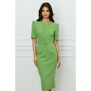 Rochie Dy Fashion verde office imagine