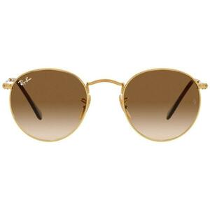 Ray-Ban RB3447 001 Round Metal imagine