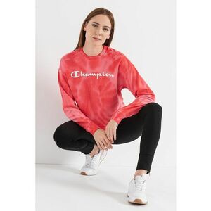 Bluza sport cu decolteu la baza gatului - logo si maneci cazute imagine