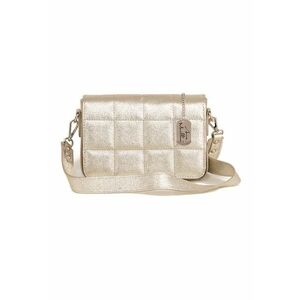 Geanta crossbody matlasata de piele imagine