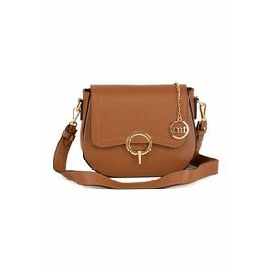 Geanta crossbody din piele cu aspect texturat imagine