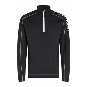 Bluza sport cu imprimeu logo si fenta cu fermoar - pentru fitness imagine