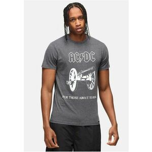 Tricou cu imprimeu logo ACDC 'For Those About Rock' 7595 imagine