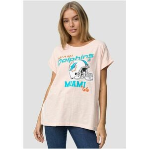 Tricou lejer de bumbac cu imprimeu Miami Dolphins imagine