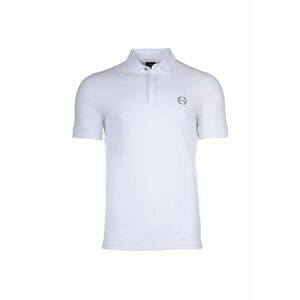 Tricou polo slim fit cu logo discret imagine