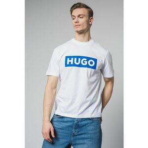 Tricou cu decolteu la baza gatului si imprimeu logo Nico imagine