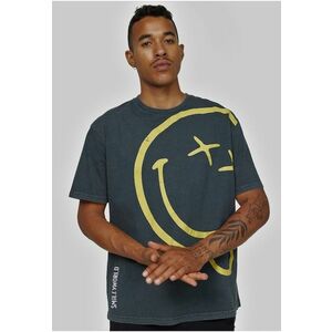 Tricou lejer cu imprimeu grafic Smileyworld Face 4475 imagine