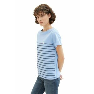 Tricou regular fit cu model in dungi imagine