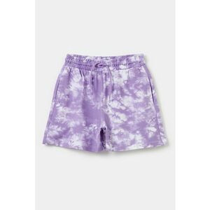 Pantaloni scurti tie-dye cu snur imagine