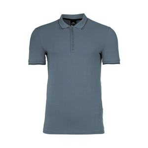 Tricou polo slim fit din amestec de bumbac imagine