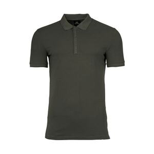 Tricou polo slim fit din amestec de bumbac imagine