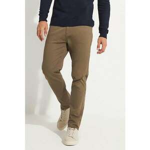 Pantaloni slim fit din amestec de bumbac imagine