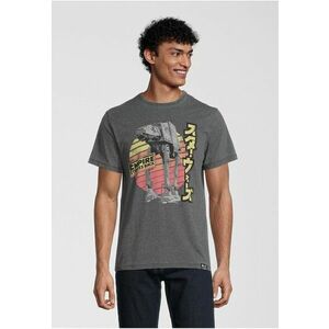 Tricou cu decolteu la baza gatului Star Wars Empire Strikes Back Retro AT-AT 4715 imagine