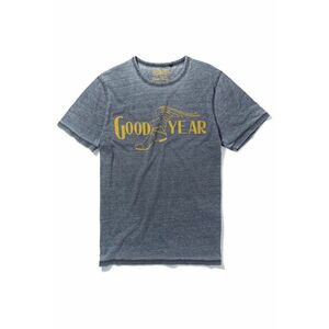 Tricou de bumbac cu imprimeu Goodyear Vintage Mono Colour Logo 5435 imagine