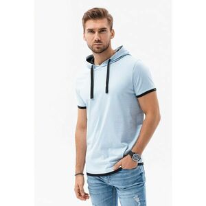 Tricou regular fit din bumbac cu gluga imagine