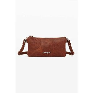 Geanta crossbody de piele ecologica cu detalii brodate imagine