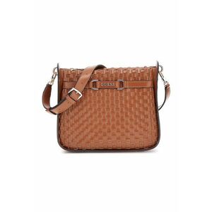 Geanta crossbody de piele ecologica cu model segmentat imagine