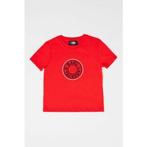 Tricou de bumbac cu imprimeu logo imagine