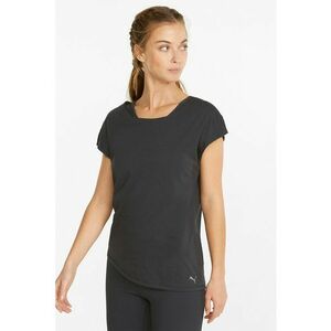 Tricou cu terminatie asimetrica si tehnologie dryCELL pentru yoga Studio Foundation imagine