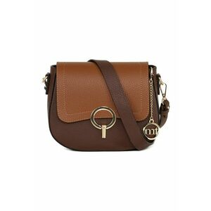 Geanta crossbody din piele cu aspect texturat imagine