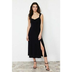 Rochie midi - fara maneci - cu slit lateral imagine