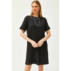 Rochie-tricou cu maneci cazute imagine