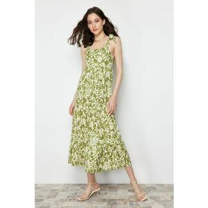 Rochie maxi cu model floral imagine